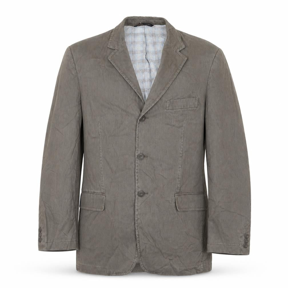 Blue Harbour Mens Grey Cotton Jacket Suit Jacket Size 40 Regular