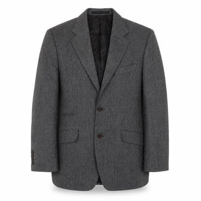 Front view of Autograph men’s grey wool jacket suit jacket, size 38, regular