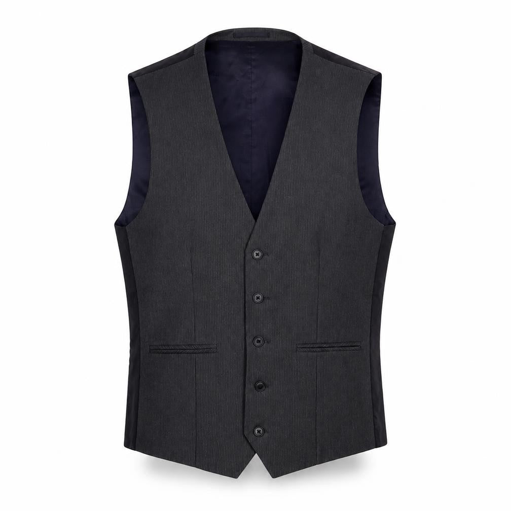 NEXT Mens Grey Polyester Jacket Suit Waistcoat Size 38 Regular