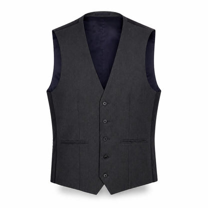 Next Mens Grey Polyester Jacket Suit Waistcoat Size 38 Regular