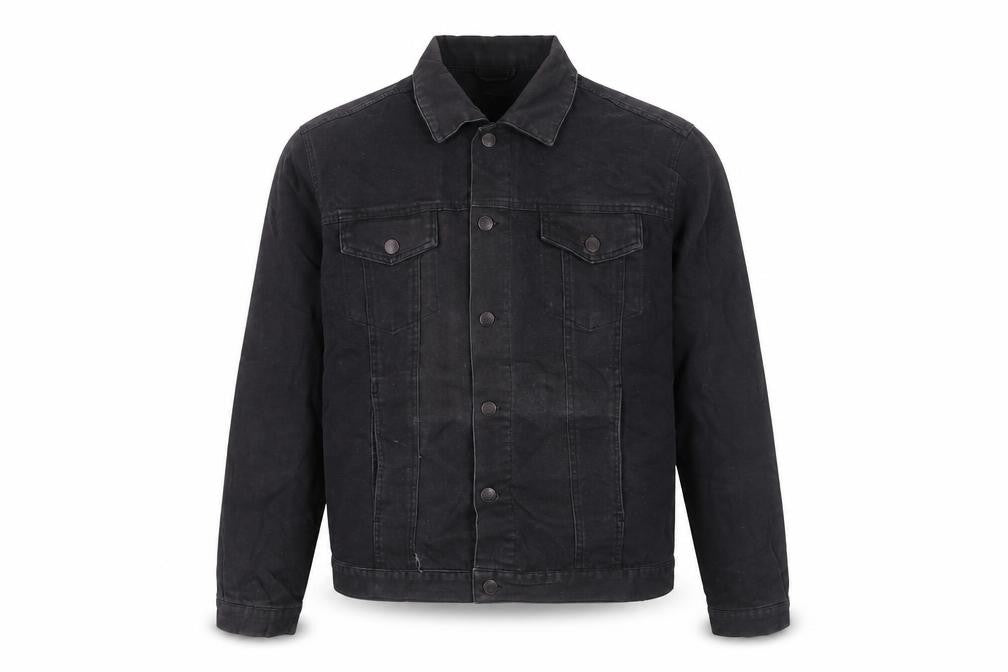 Zantos Mens Grey Jacket Size M Button