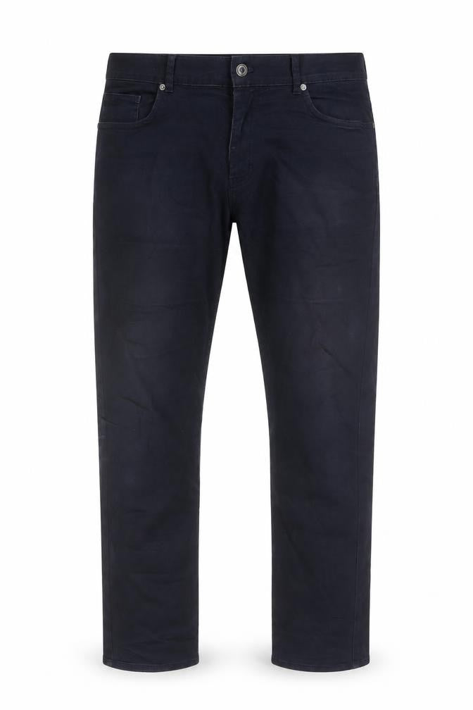 H&M Mens Blue Cotton Straight Jeans Size 33 in L31 in Slim Zip