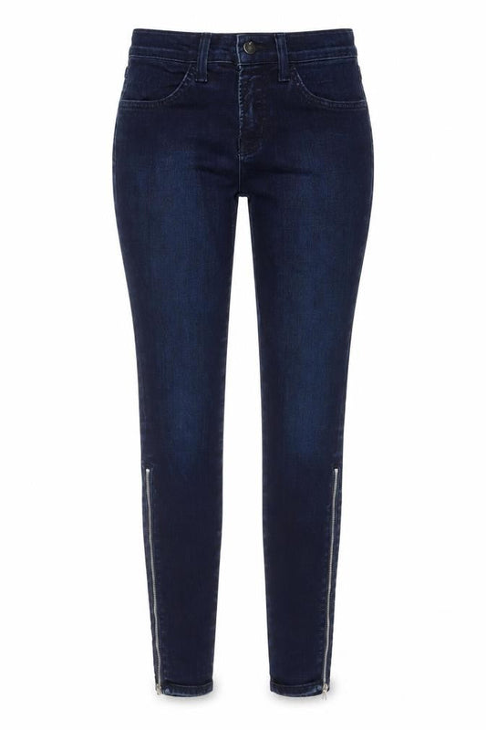 J Brand Womens Blue Cotton Skinny Jeans Size 24 in L27 in Regular Zip - Ankle zip