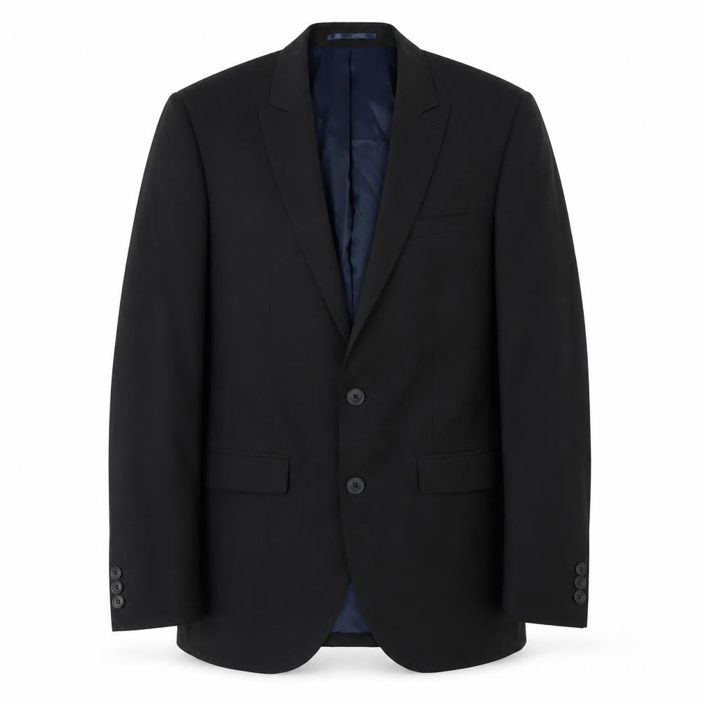 NEXT Mens Blue Polyester Jacket Suit Jacket Size 36 Regular