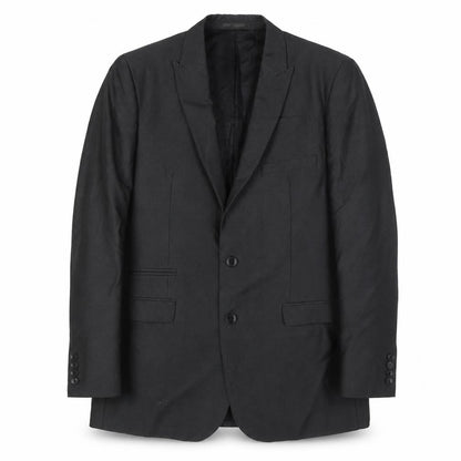 ONESIX5IVE Mens Grey Polyester Jacket Suit Jacket Size 42 Big & Tall