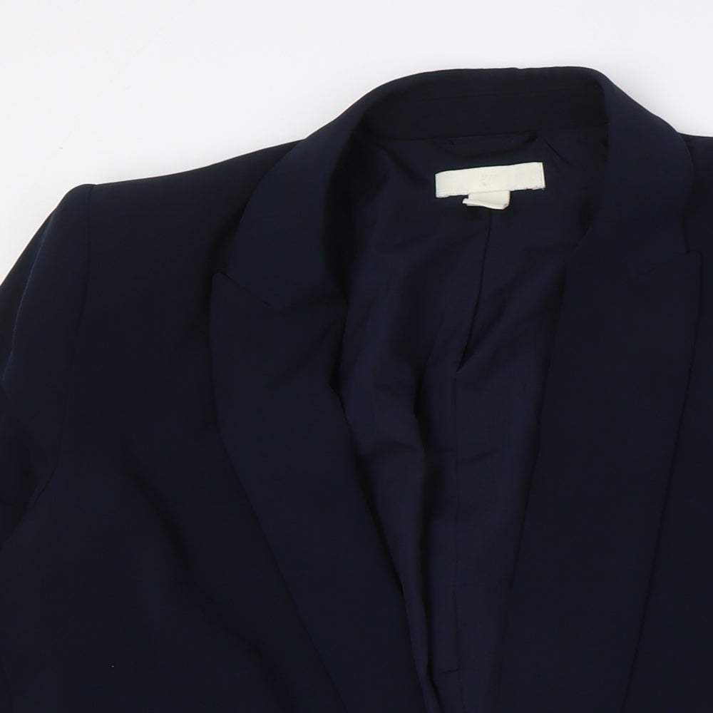 H&M Womens Blue Jacket Size 12