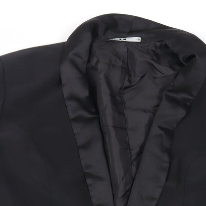 Miso Womens Black Jacket Blazer Size 10 - Open