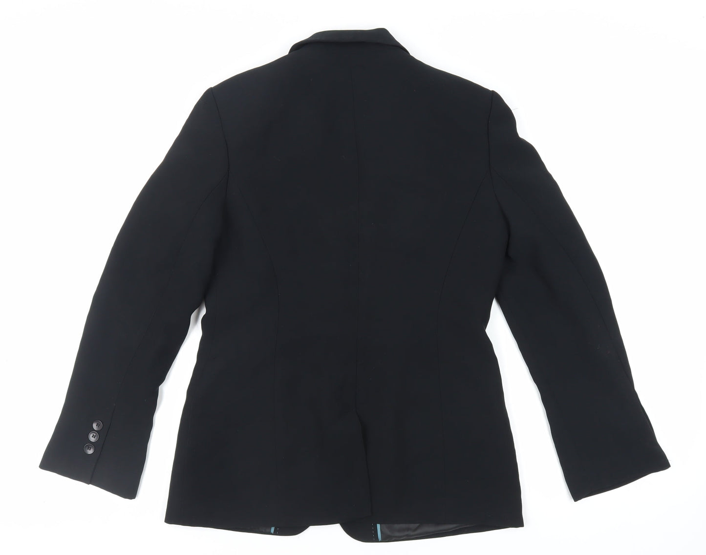 NEXT Womens Black Jacket Blazer Size 10 Button