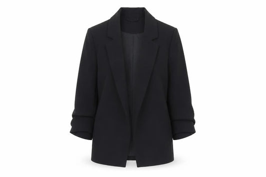 H&M Womens Black Jacket Blazer Size 8 - Open