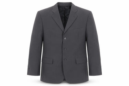 Farleigh Mens Grey Polyester Jacket Suit Jacket Size 48 Regular