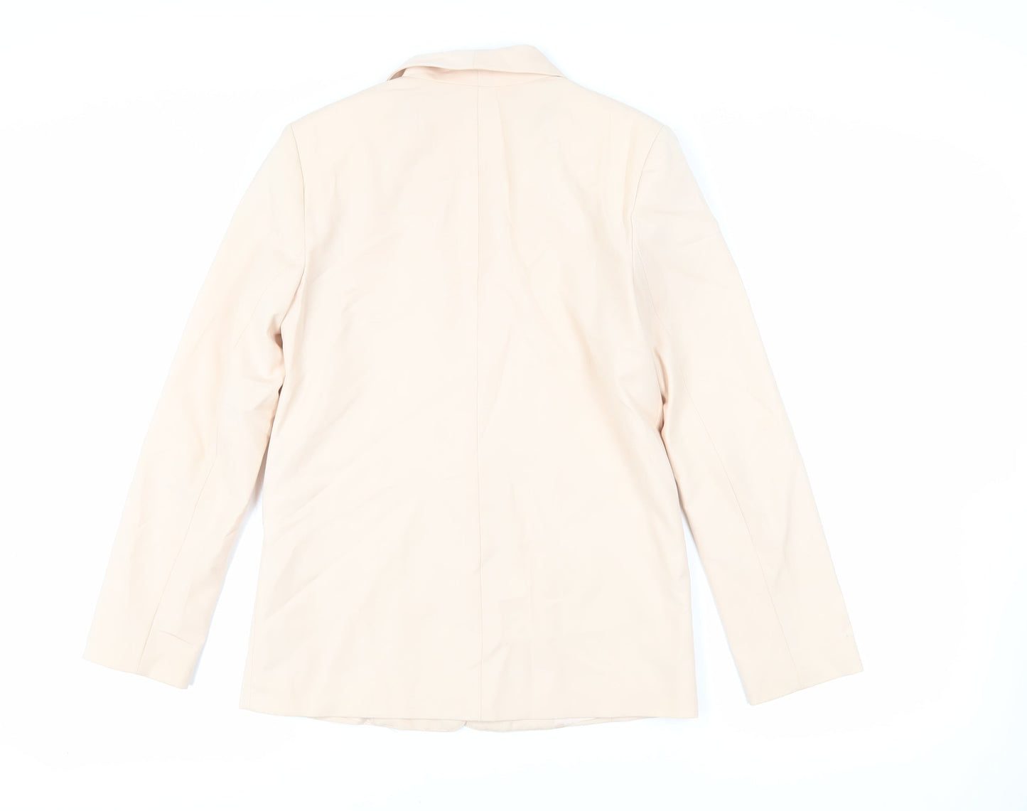 Topshop Womens Pink Jacket Blazer Size 6 Button