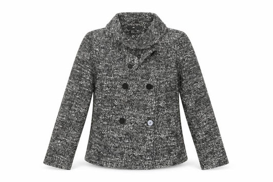 H&M Womens Grey Jacket Blazer Size 10 Button