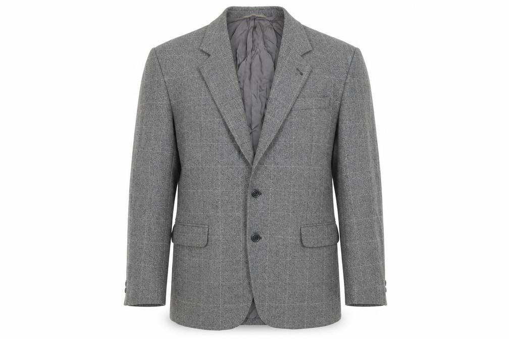 Skopes Mens Grey Polyester Jacket Suit Jacket Size 40 Regular