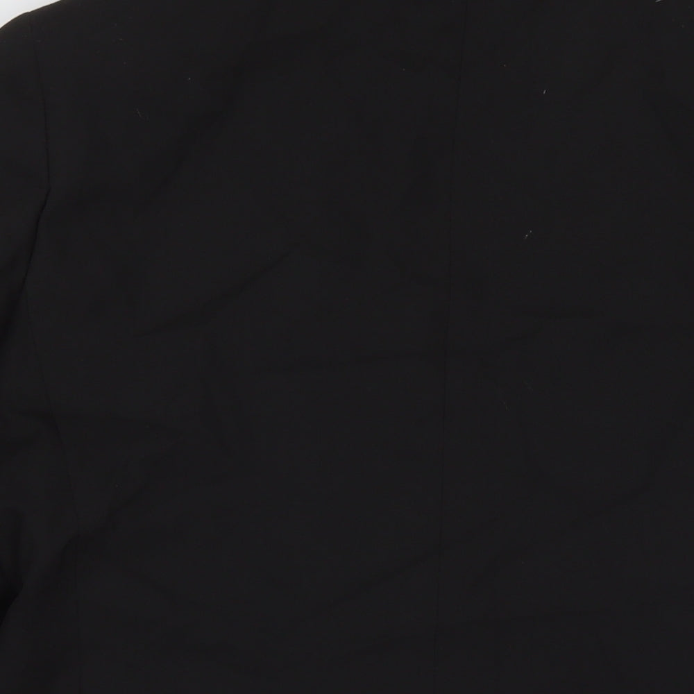 Burton Mens Black Polyester Jacket Suit Jacket Size 40 Regular