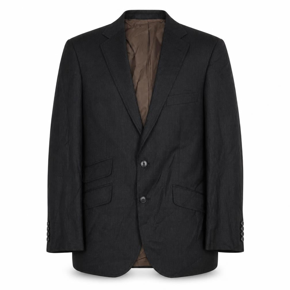 Marks & Spencer Mens Black Polyester Jacket Suit Jacket Size 40 Regular