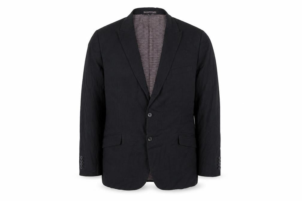 Marks & Spencer Mens Grey Polyester Jacket Suit Jacket Size 48 Regular