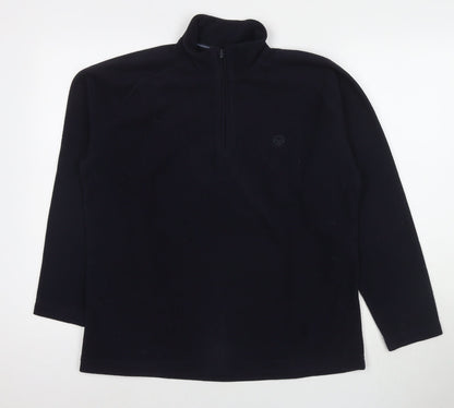 Hawkshead Womens Blue Polyester Pullover Sweatshirt Size 16 Pullover