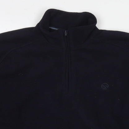 Hawkshead Womens Blue Polyester Pullover Sweatshirt Size 16 Pullover