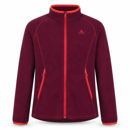 Decathlon Girls Purple Jacket Size 12-13 Years Zip