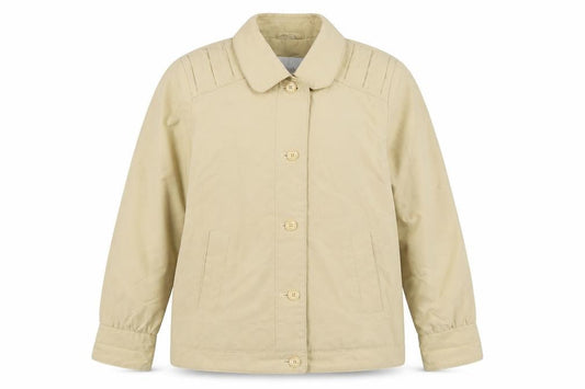 Dannimac Womens Beige Jacket Size 12 Button