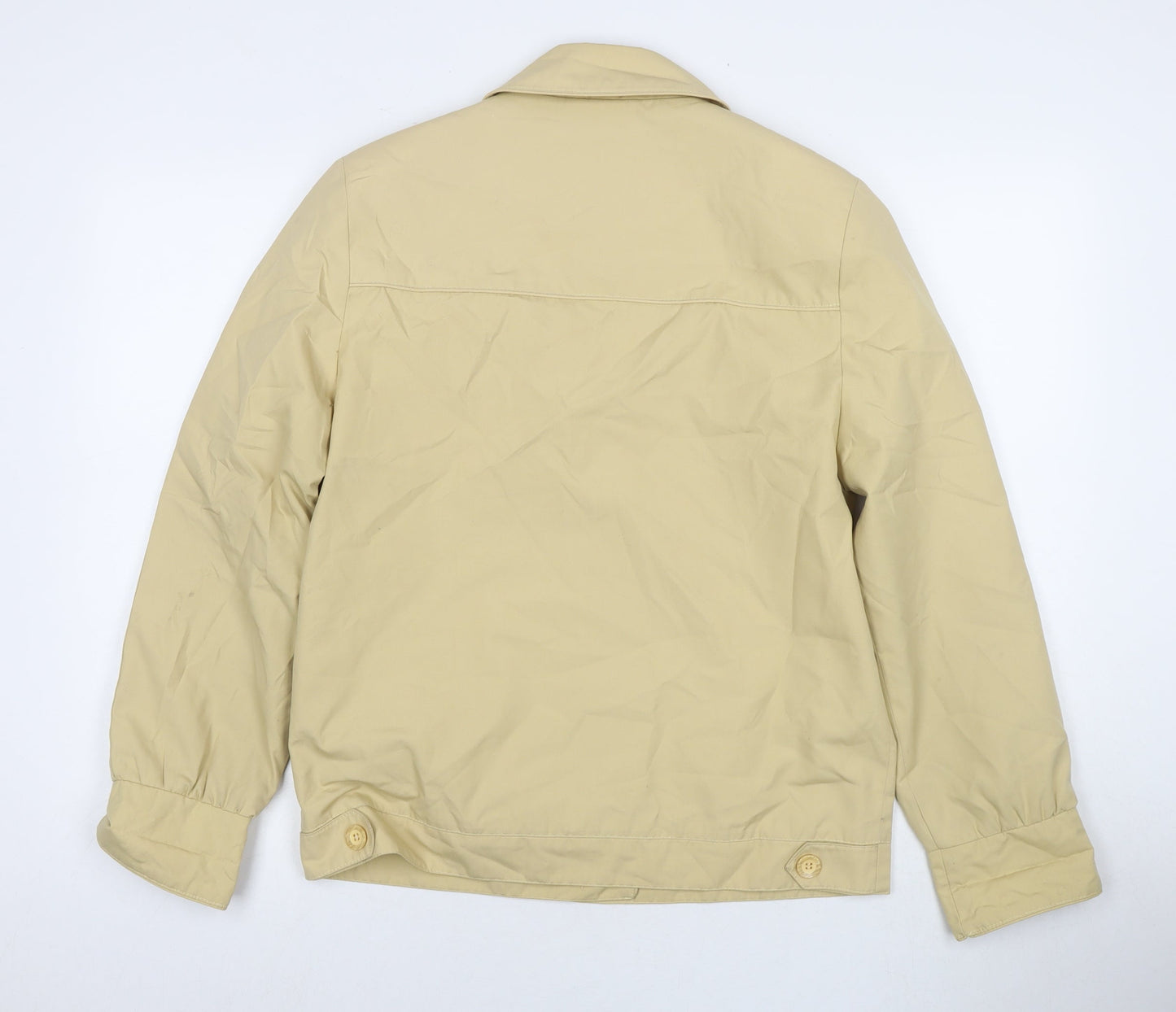 Dannimac Womens Beige Jacket Size 12 Button