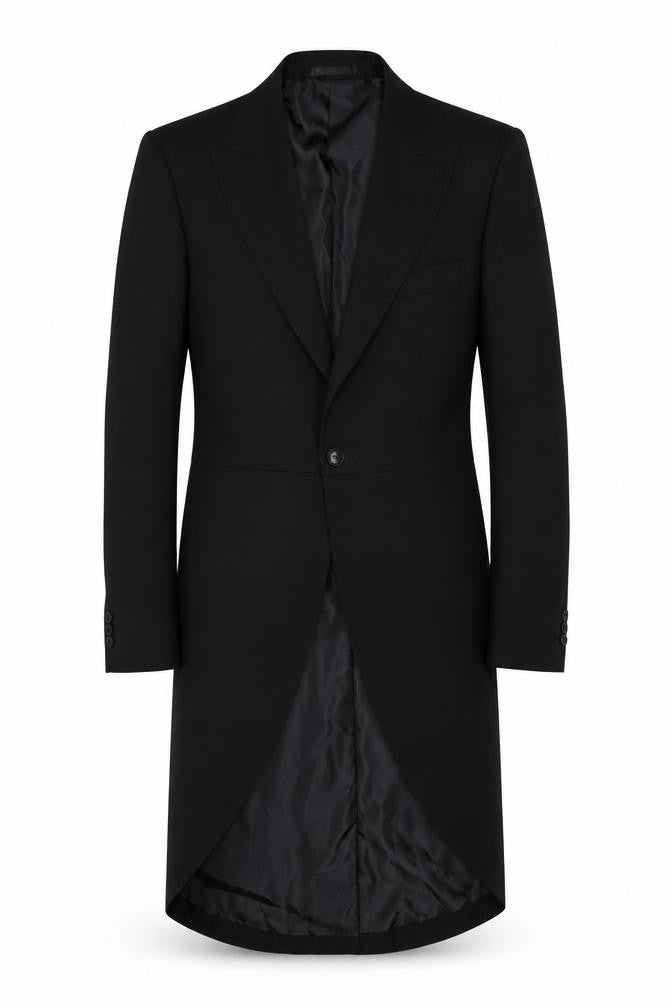 Taylor & Wright Mens Black Polyester Jacket Suit Jacket Size 38 Regular