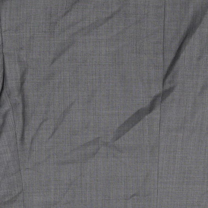 Next Mens Grey Polyester Jacket Suit Jacket Size 42 Regular
