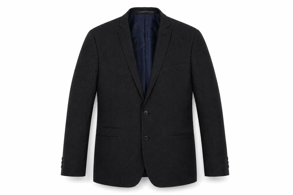 Debenhams Mens Black Polyester Jacket Suit Jacket Size 42 Regular
