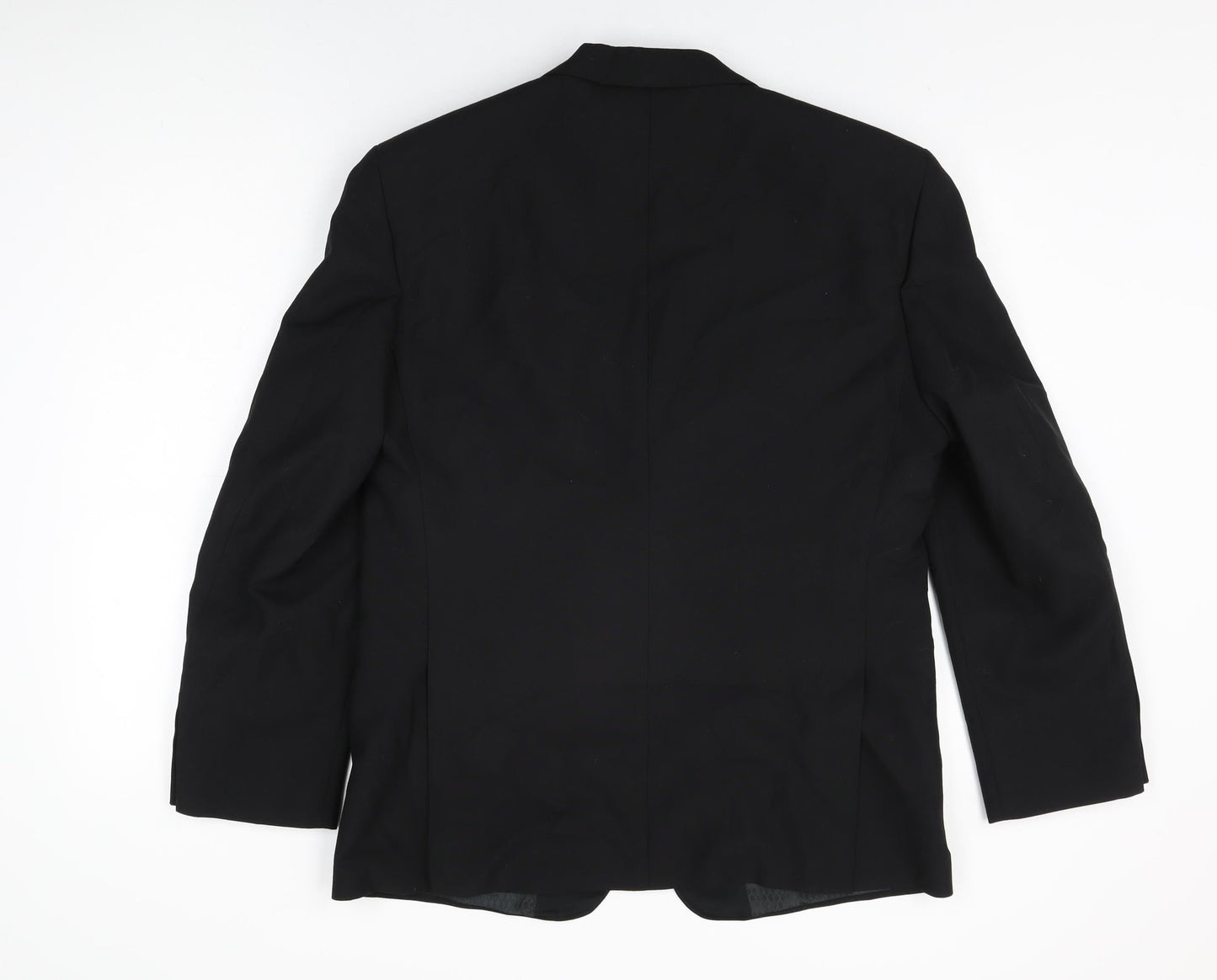 Weidenmann Mens Black Polyester Jacket Suit Jacket Size 40 Regular