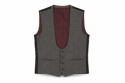 Next Mens Grey Polyester Jacket Suit Waistcoat Size 36 Regular