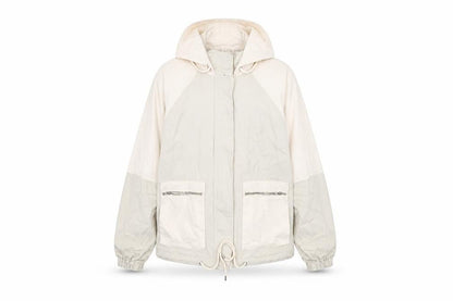 Topshop Womens Beige Jacket Size M Zip