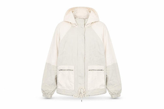 Topshop Womens Beige Jacket Size M Zip