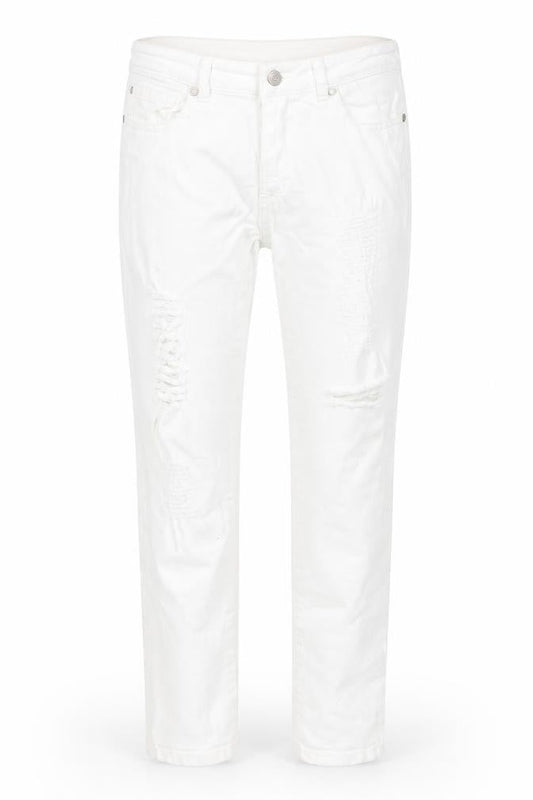 Toxik3 Womens White Cotton Skinny Jeans Size 10 L26 in Regular Zip