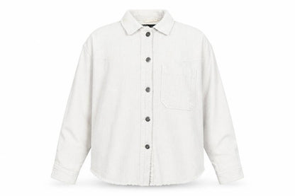 Zara Womens Ivory Cotton Basic Button-Up Size XS Collared