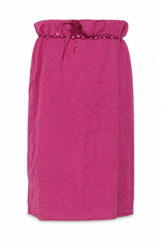 Ann Harvey Womens Pink Lyocell A-Line Skirt Size 20 Zip
