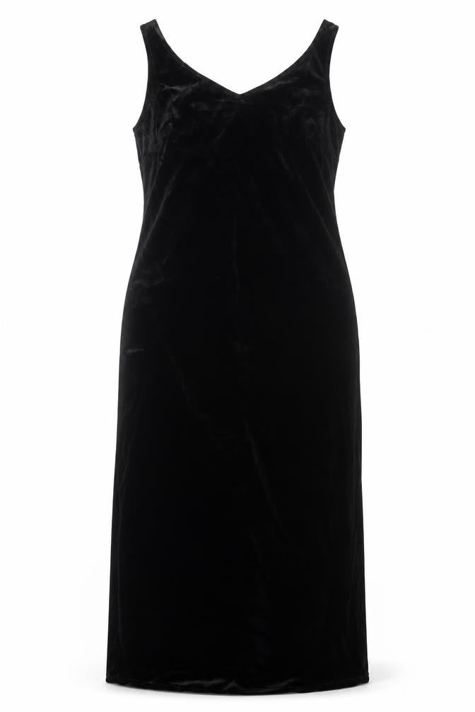 Richards Womens Black Polyester Maxi Size 16 Sweetheart Pullover
