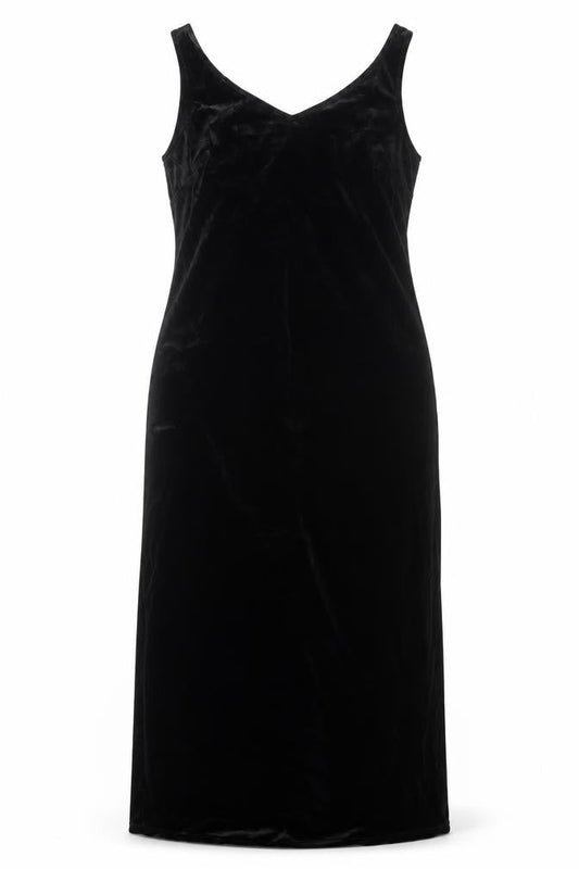 Richards Womens Black Polyester Maxi Size 16 Sweetheart Pullover