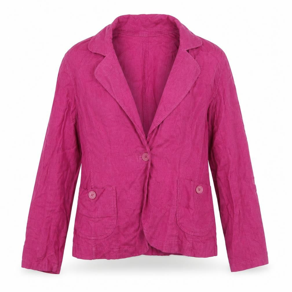 NEXT Womens Purple Jacket Blazer Size 14 Button
