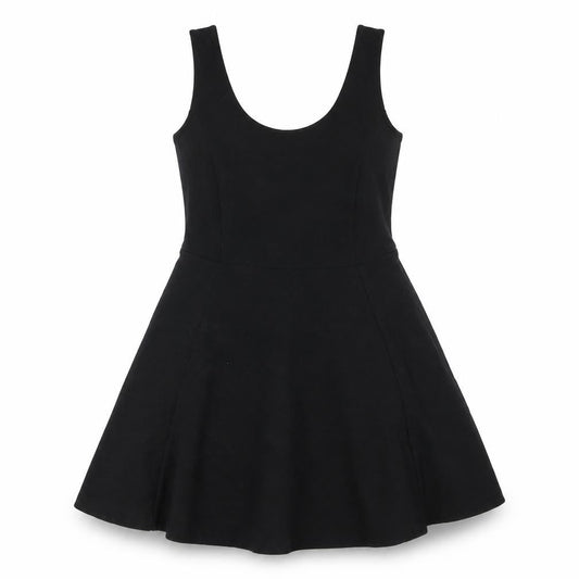 Divided by H&M Womens Black Polyester A-Line Size 16 Scoop Neck Pullover