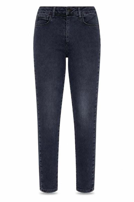 Next Womens Blue Cotton Skinny Jeans Size 12 L26 in Regular Zip