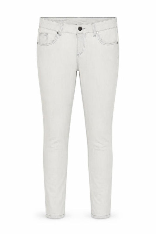 Marks & Spencer Womens Grey Cotton Skinny Jeans Size 14 L26 in Regular Zip