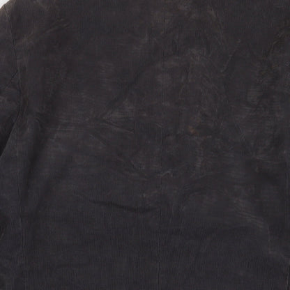 celio* Mens Brown Cotton Jacket Suit Jacket Size 36 Regular