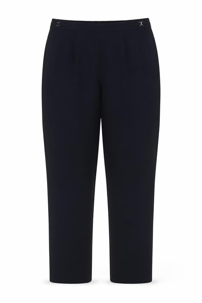 Bonmarché Womens Blue Polyester Trousers Size 14 L30 in Regular