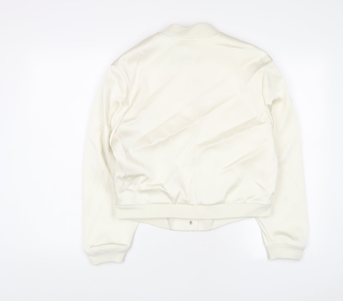 Marks and Spencer Womens Ivory Jacket Size 12 Snap