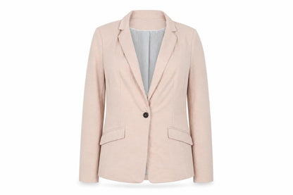 H&M Womens Pink Jacket Blazer Size 10 Button