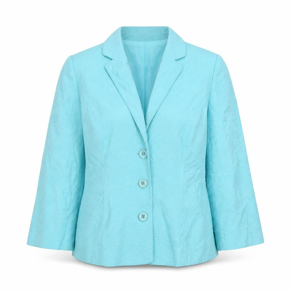 Country Casuals Womens Blue Jacket Size 18 Button