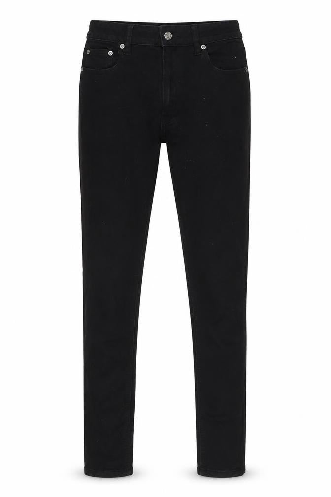 ASOS Mens Black Cotton Skinny Jeans Size 30 in L29 in Regular Button