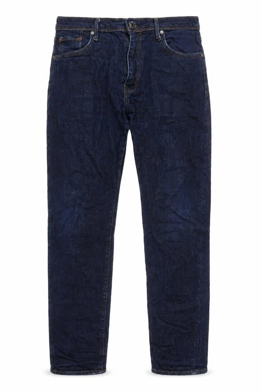Tifossi Mens Blue Cotton Blend Straight Jeans Size 32 in L28 in Regular Zip