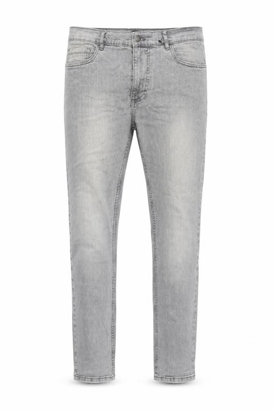 Burton Mens Grey Cotton Blend Skinny Jeans Size 32 in L30 in Regular Zip