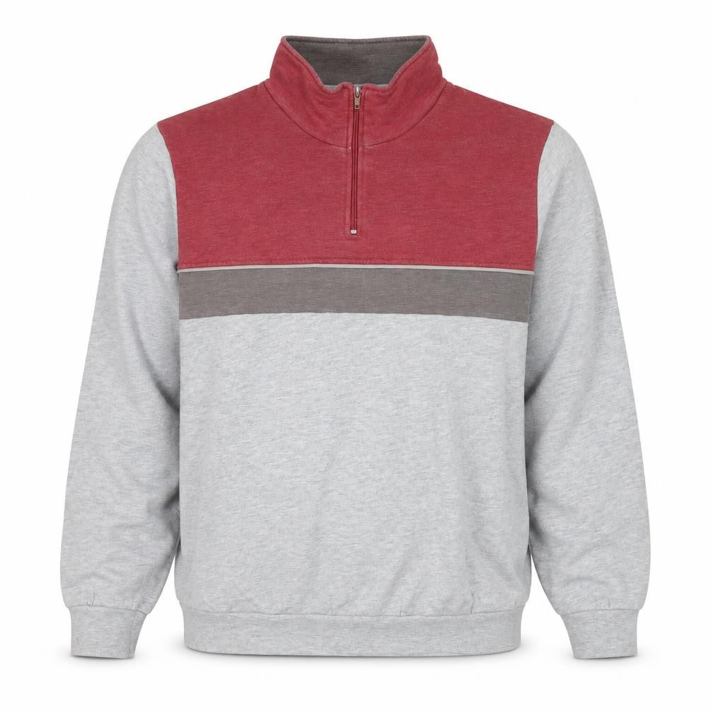 Damart Mens Grey Polyester Pullover Sweatshirt Size L